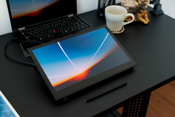 Wacom Movink 13 produkt in gebrauch