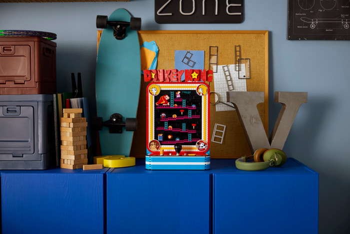 LEGO Super Mario Donkey Kong Arcade 72051 detail
