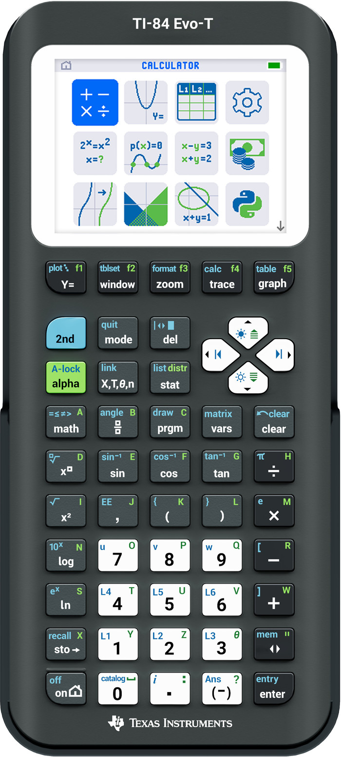 Texas Instruments TI-84 Evo-T Grafikfähiger Taschenrechner Main Image