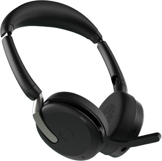 Jabra Evolve2 65 Flex UC Stereo USB-C Kabelloses Office-Headset rechte seite