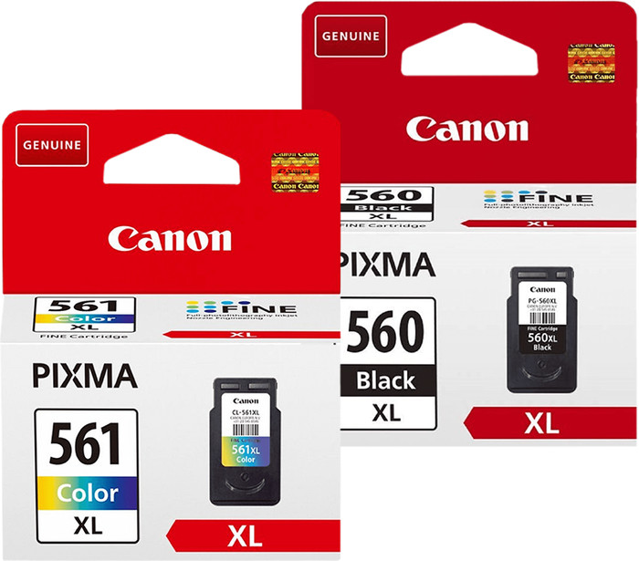 Canon PG-560XL + CL-561XL Druckerpatronen Kombipack Main Image
