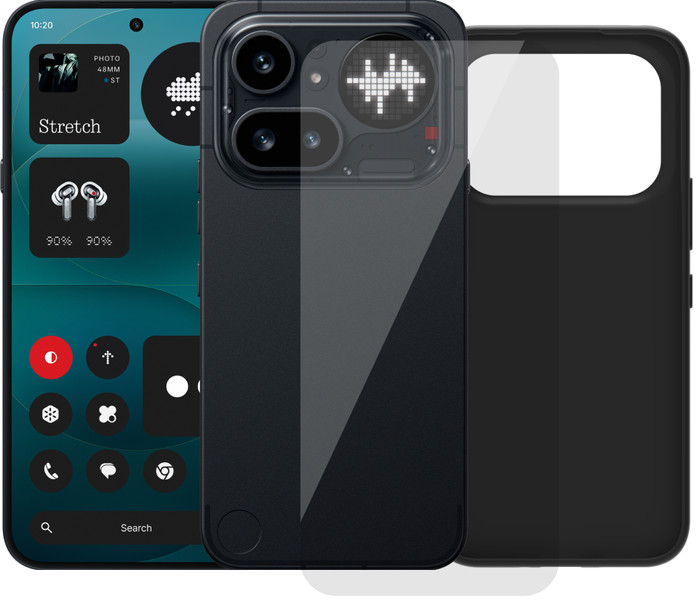 Nothing Phone (4a) Pro 128GB Schwarz 5G + Zubehörset Main Image