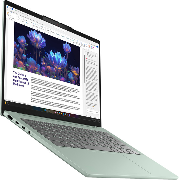 Lenovo IdeaPad Slim 5 OLED Copilot+ PC 14IPH11 - 14¿ - Intel Core Ultra 7 - 16GB RAM/512GB SSD linke seite