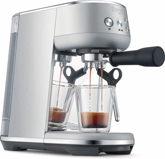 Sage the Bambino Stainless Steel + Kaffeemühle null