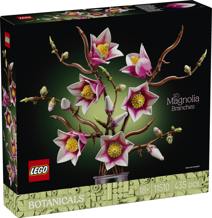 LEGO Botanicals Magnolienzweige 11510 verpackung