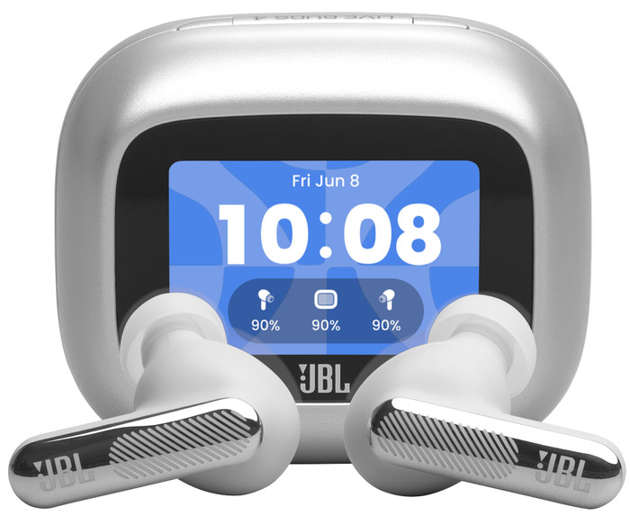 JBL Live Beam 4 Silber detail