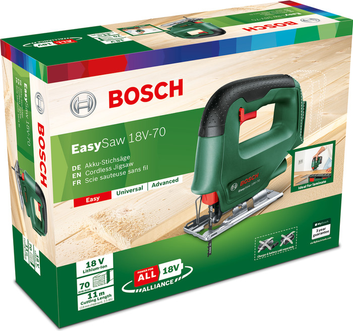 Bosch EasySaw 18V-70 (without battery) null