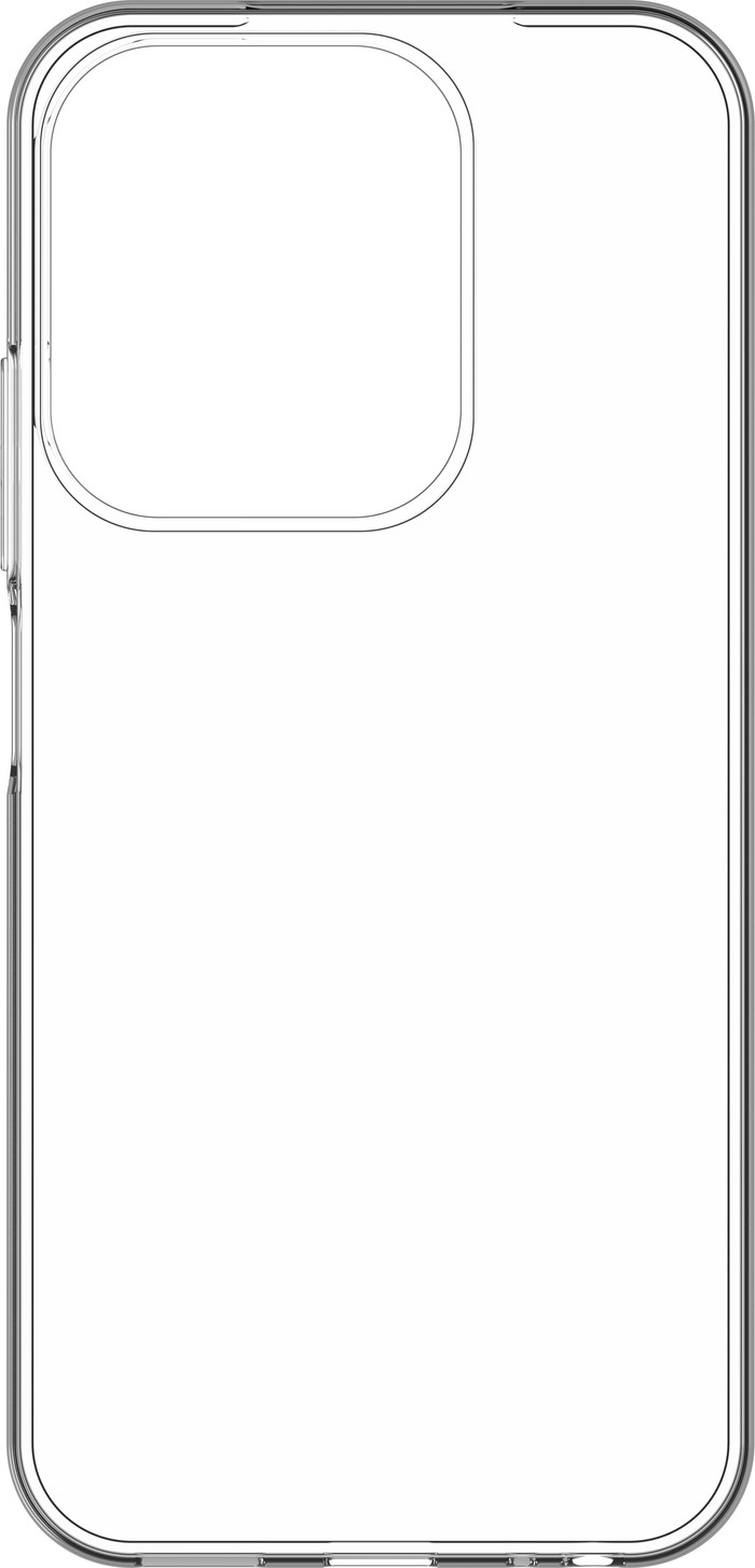 Just in Case Soft Design Xiaomi Redmi 15C Backcover Transparent vorne