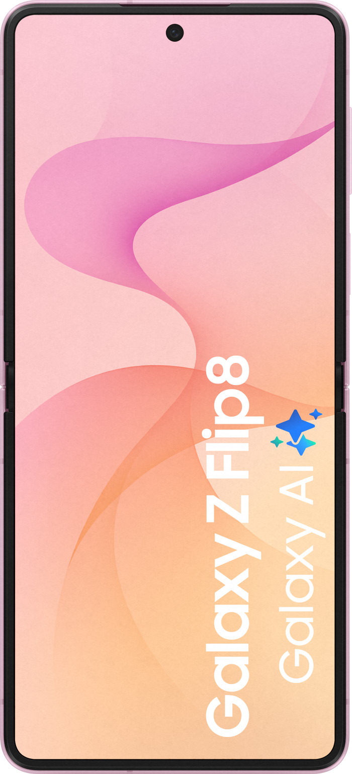 Samsung Galaxy Z Flip8 256GB Rosa 5G vorne