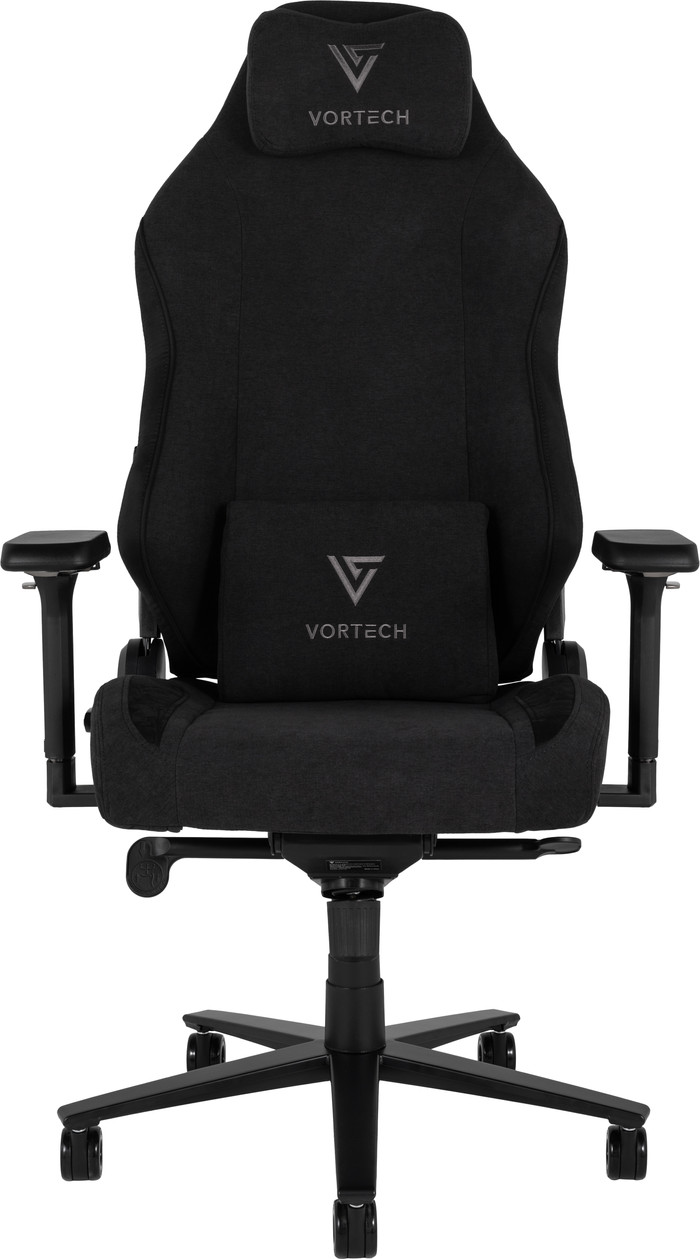Vortech Prestige Plus Gaming-Stuhl Schwarz vorne