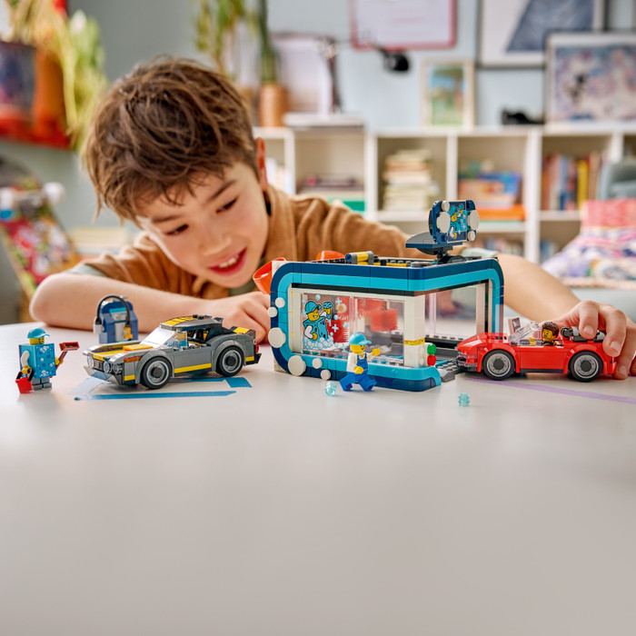 LEGO City Waschstraße 60497 produkt in gebrauch