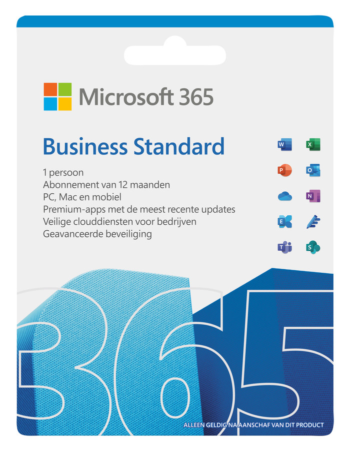 Microsoft 365 Business Mehrsprachig Standard Abonnement 1 Jahr - Digital Main Image