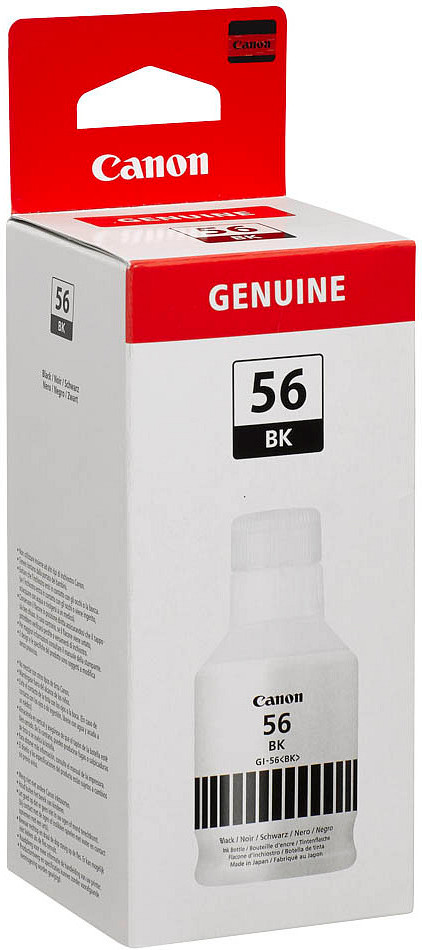 Canon GI-56 Tintenflasche Schwarz verpackung