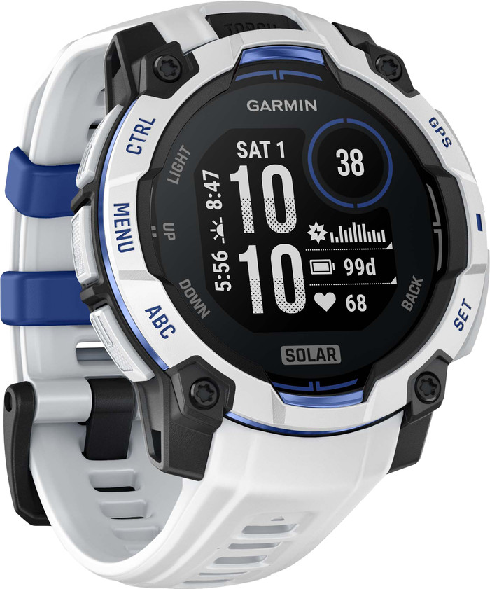 Garmin Instinct 3 Solar White 45mm Main Image