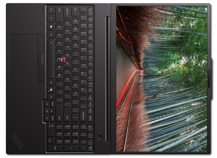 Lenovo ThinkPad P16s Gen 5 (AMD) Copilot+ PC - 21XG0015MH QWERTY top