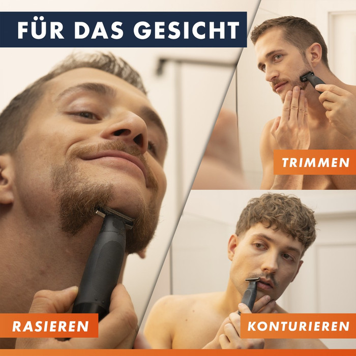 Gillette Fusion One Hybrid produkt in gebrauch