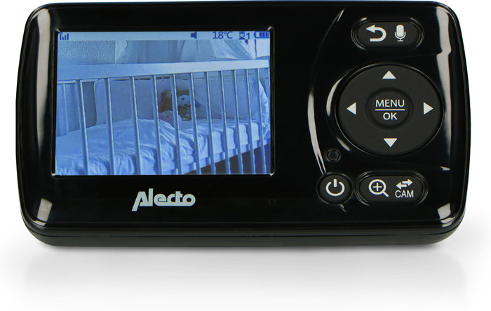 Alecto DVM-71 Black produkt in gebrauch