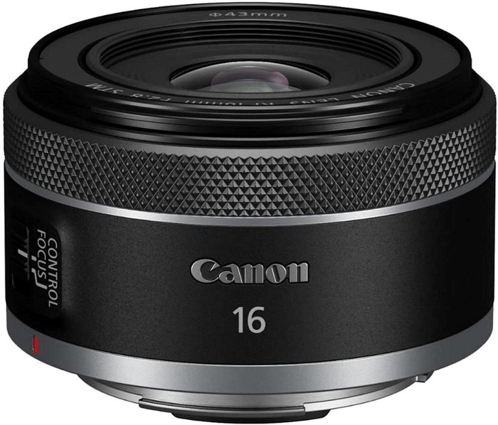 Canon RF 16 mm f/2.8 STM oberseite