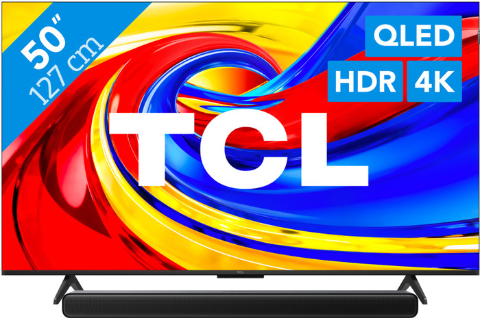 TCL 50 Zoll QLED P79L 4K (2026) + TCL S45H 2.0 Soundbar Main Image