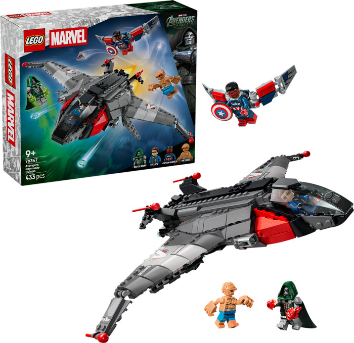 LEGO Marvel Avengers: Doomsday Quinjet 76347 verpackung