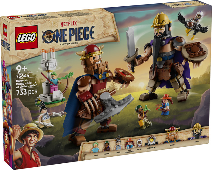 LEGO One Piece Dorry vs Brogy - Giants of Little Garden 75644 packaging