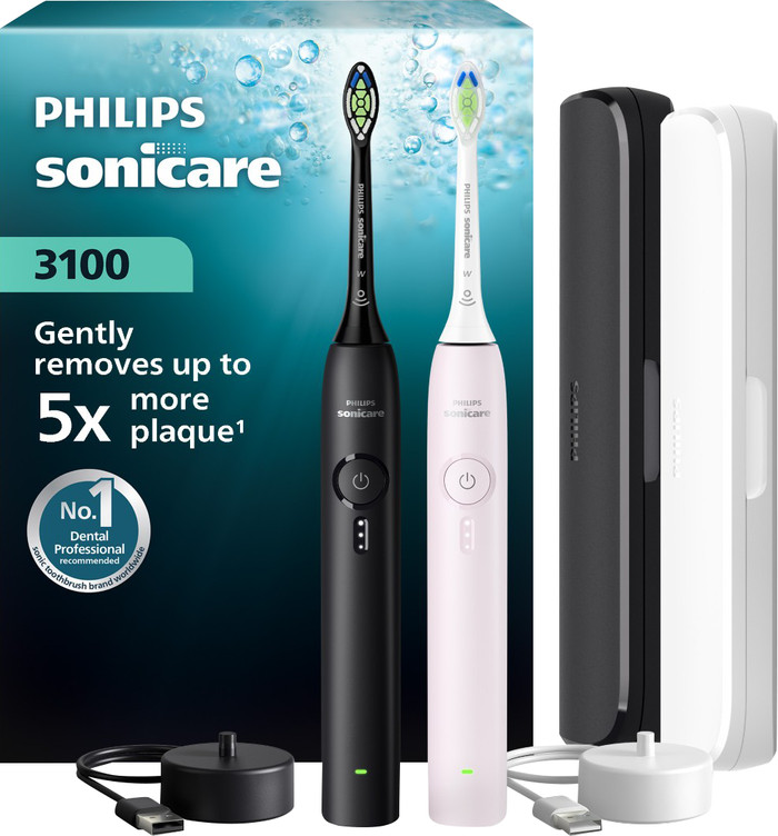 Philips Sonicare 3100 Series HX4072/42 Doppelpack verpackung