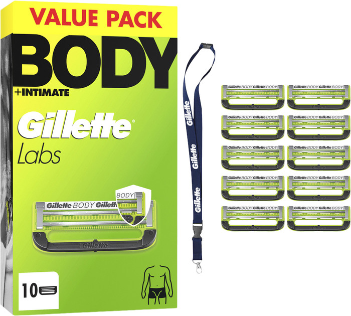 GilletteLabs Body Ersatzklingen (10 Stück) Main Image