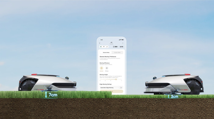 Dreame A2 1200 produkt in gebrauch