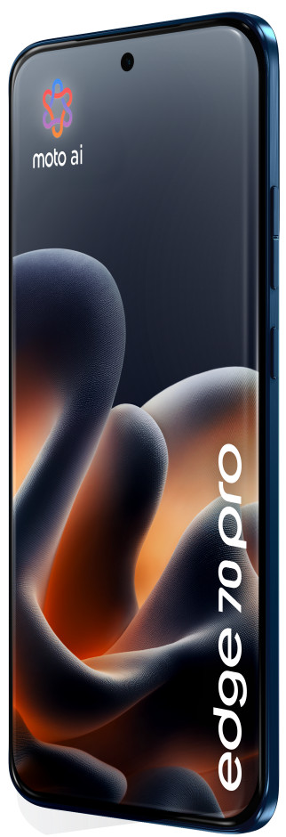 Motorola Edge 70 Pro 256GB Blau 5G vorne