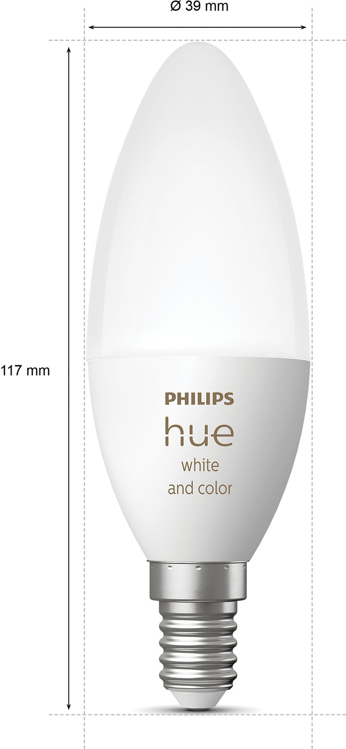 Philips Hue Candle Light White and Color E14 3-pack null