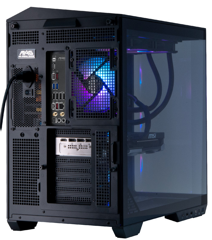 Cobalt x POWERED BY MSI - Tier 3 - RTX 5080 - Ryzen 7 9800X3D - 32GB - 2TB SSD back