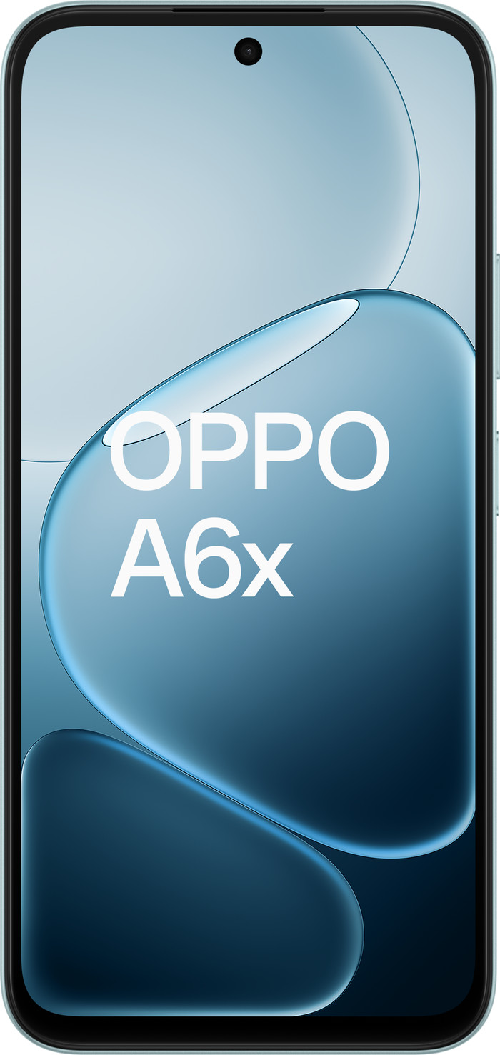 OPPO A6x 128GB Blau 4G vorne