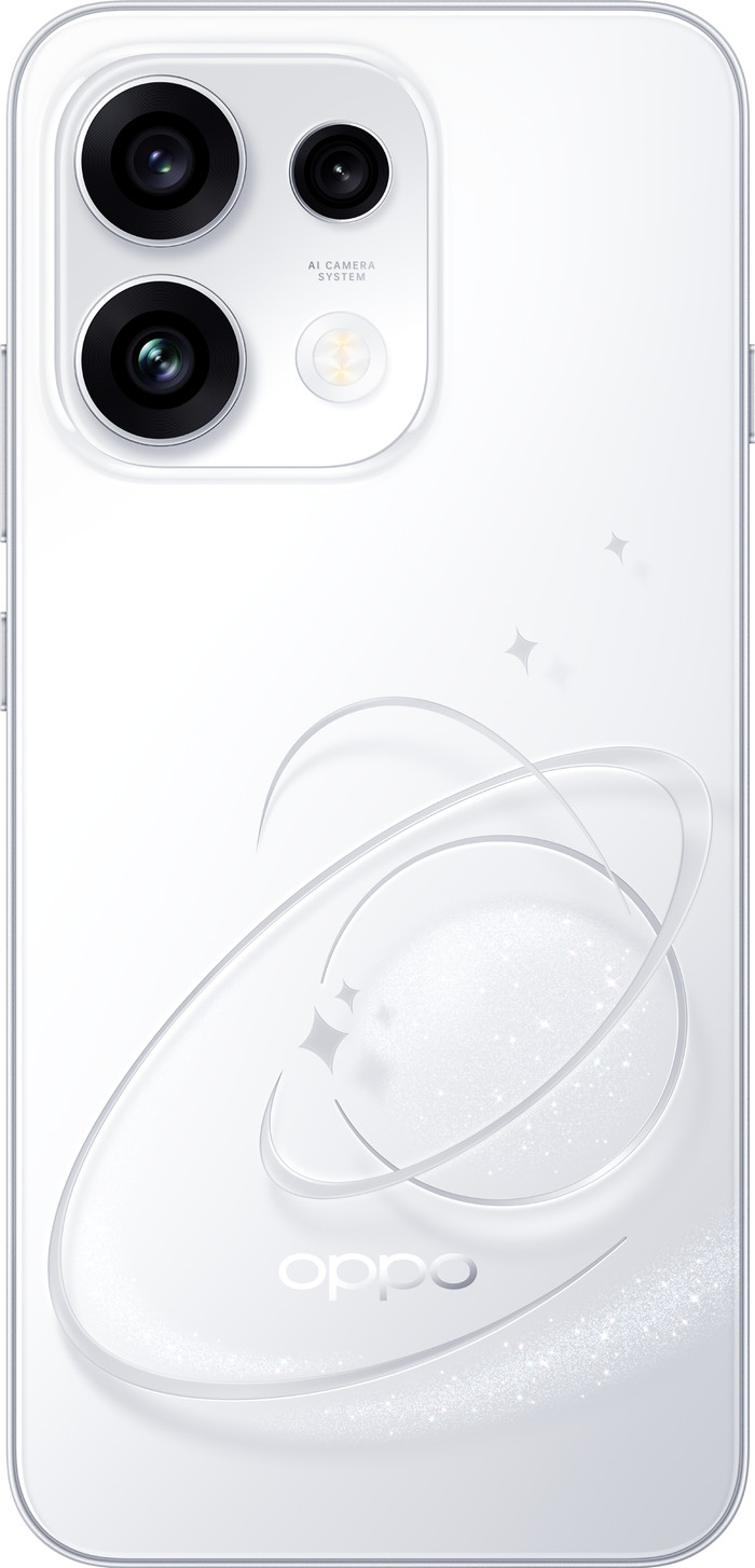 OPPO Reno16 F 256GB Weiß 5G rückseite