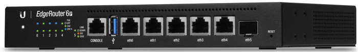 Ubiquiti EdgeRouter 6P right side
