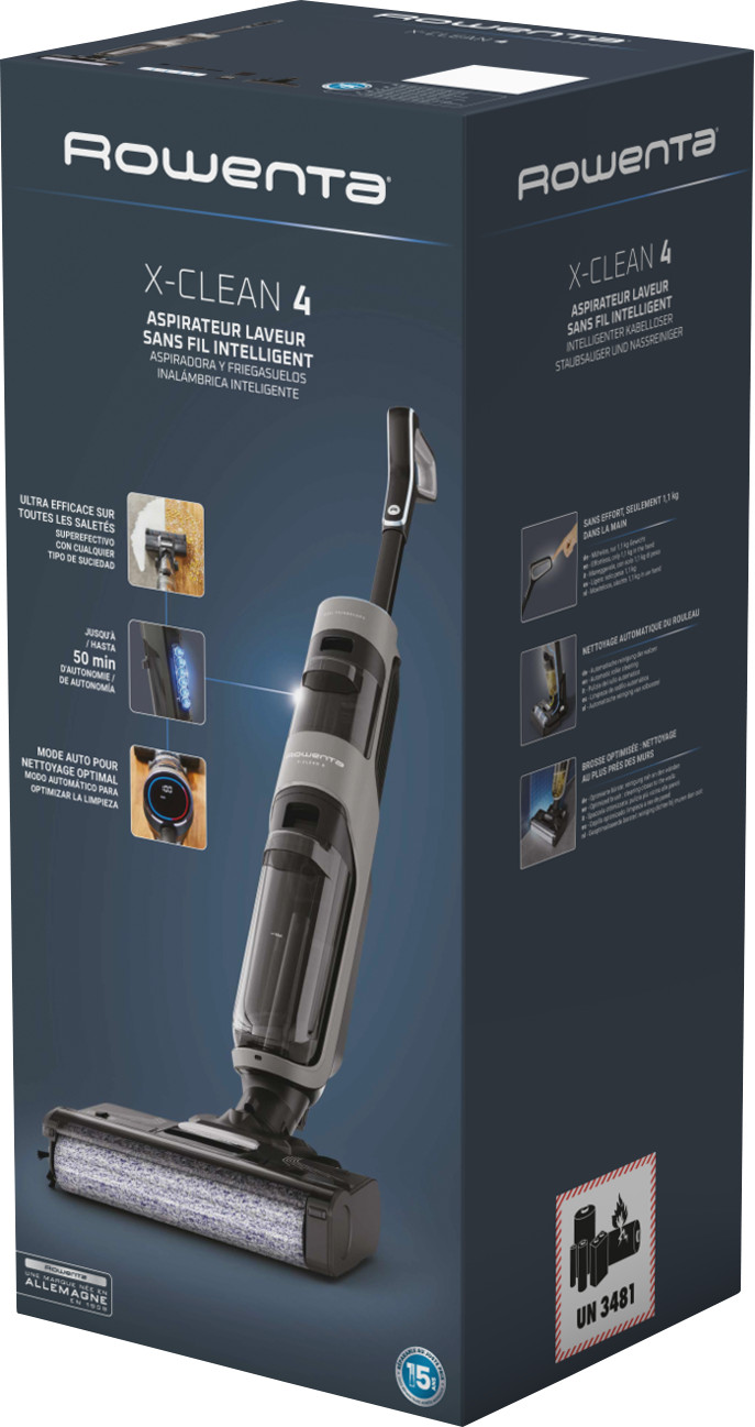 Rowenta X-CLEAN 4 GZ5036 2-in-1 verpackung
