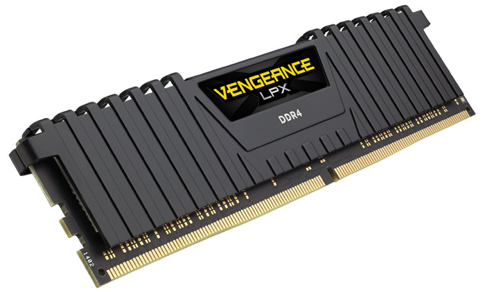 CORSAIR VENGEANCE LPX 32GB (2x16GB) DDR4 DIMM 3600MHz CL18 left side