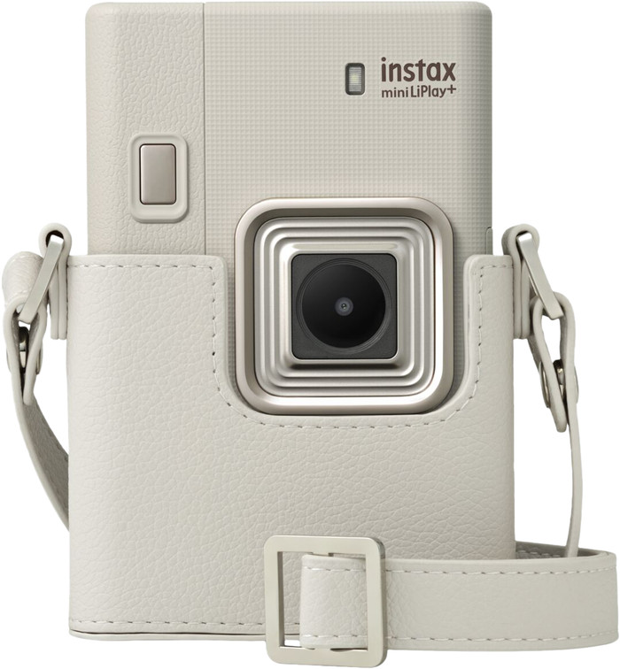 Fujifilm Instax Mini LiPlay+ Sand Beige Case vorne
