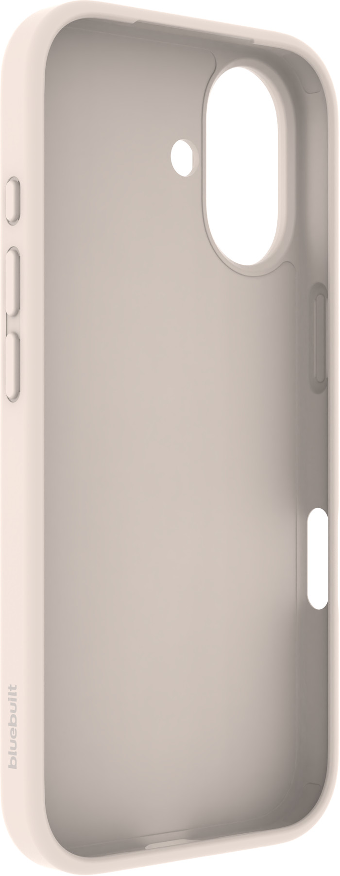 BlueBuilt Protective Back Cover Apple iPhone 17 Beige right side