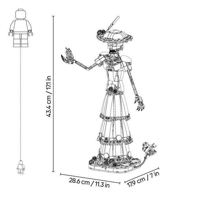 LEGO Ideas La Catrina 21372 visueller lieferant