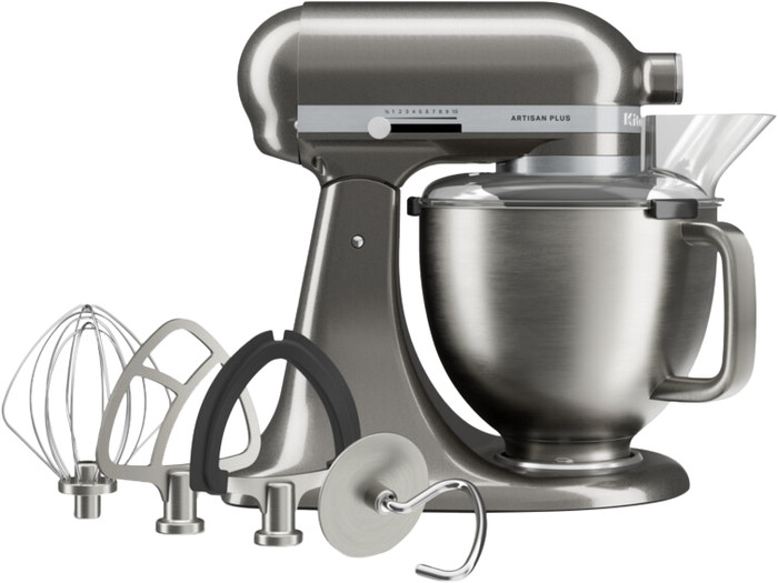 Kitchenaid 5KSM50PKVEMS Medallion Silber Main Image