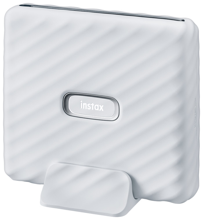 Fujifilm Instax Link WIDE Weiß produkt in gebrauch