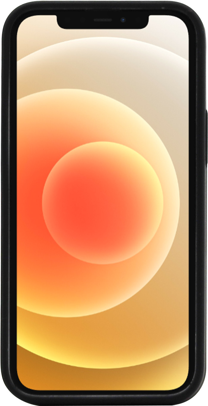 BlueBuilt Soft Case Apple iPhone 12 / 12 Pro Backcover Schwarz vorne