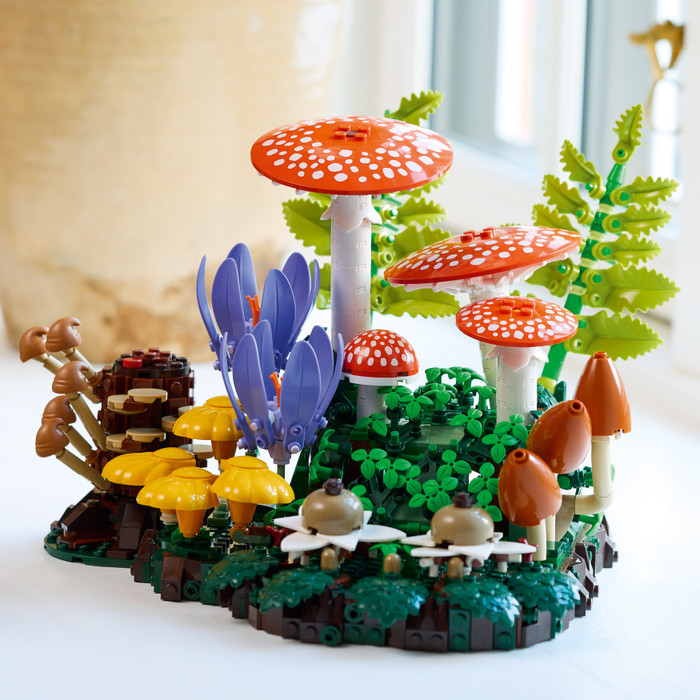 LEGO Botanicals Waldpilze 11505 produkt in gebrauch