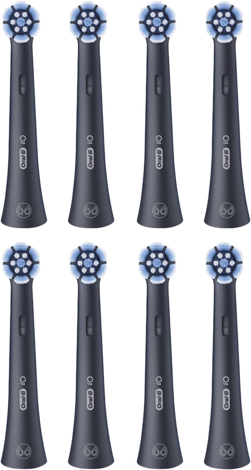 Oral-B iO Sanfte Reinigung Spiderman (8 Stück) vorne