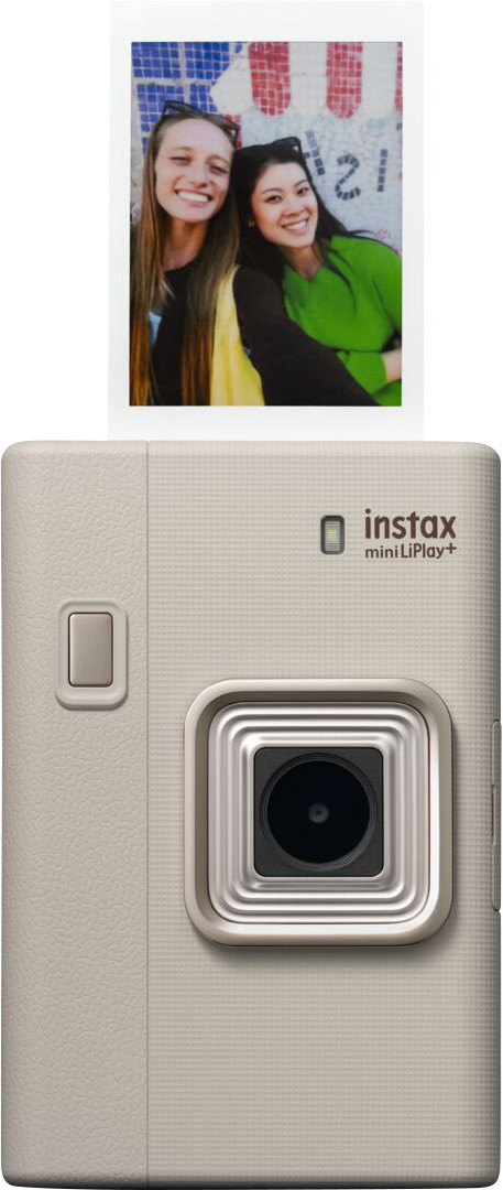 Fujifilm Instax Mini LiPlay+ Sand Beige vorne