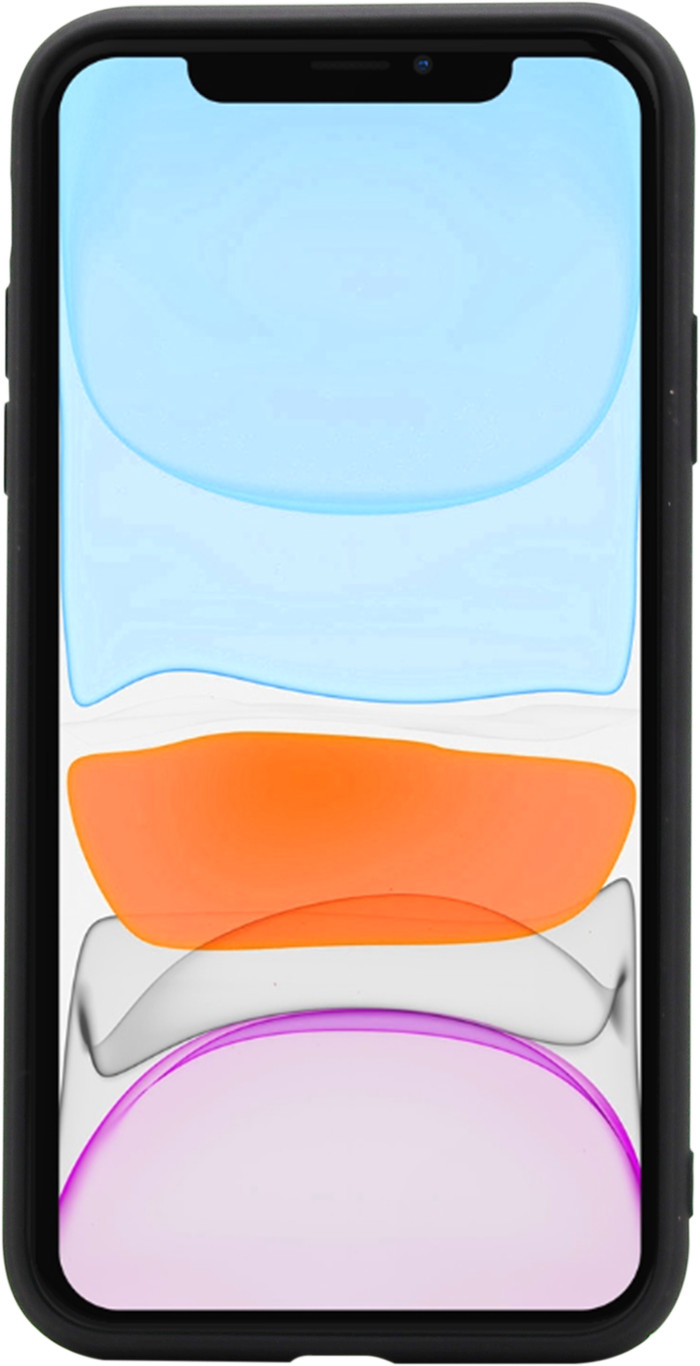 BlueBuilt Soft Case Apple iPhone 11 Backcover Schwarz vorne