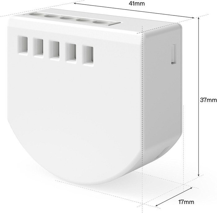 Philips Hue Kabelgebundenes Wandschaltermodul für nicht smarte Lampen 1 Kanal visueller lieferant
