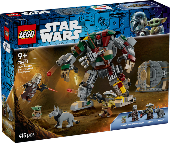 LEGO Star Wars Hutt Palace Sentry Droid Showdown 75451 packaging