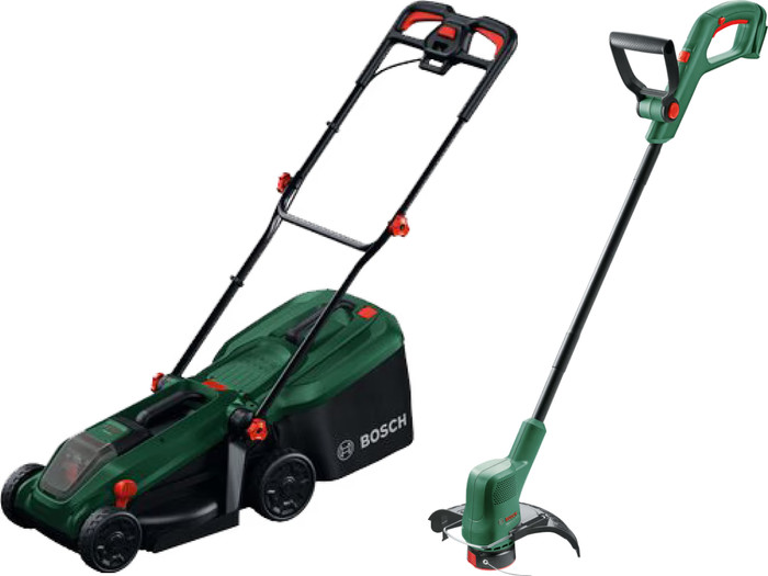 Bosch Rotak 18V-32 (without battery) + Bosch EasyGrassCut 18 (without battery) Main Image