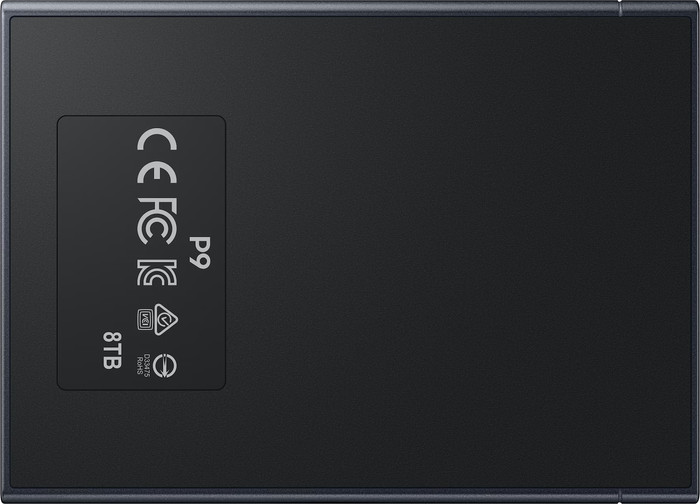 Samsung P9 Portable SSD 8 TB rückseite